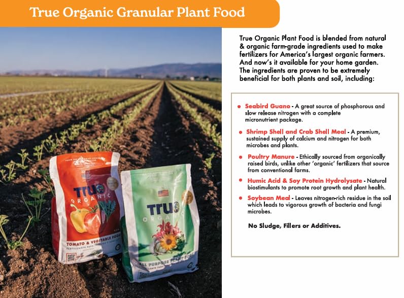 Vibrant peppers and vegetables thriving with organic True Organic Food