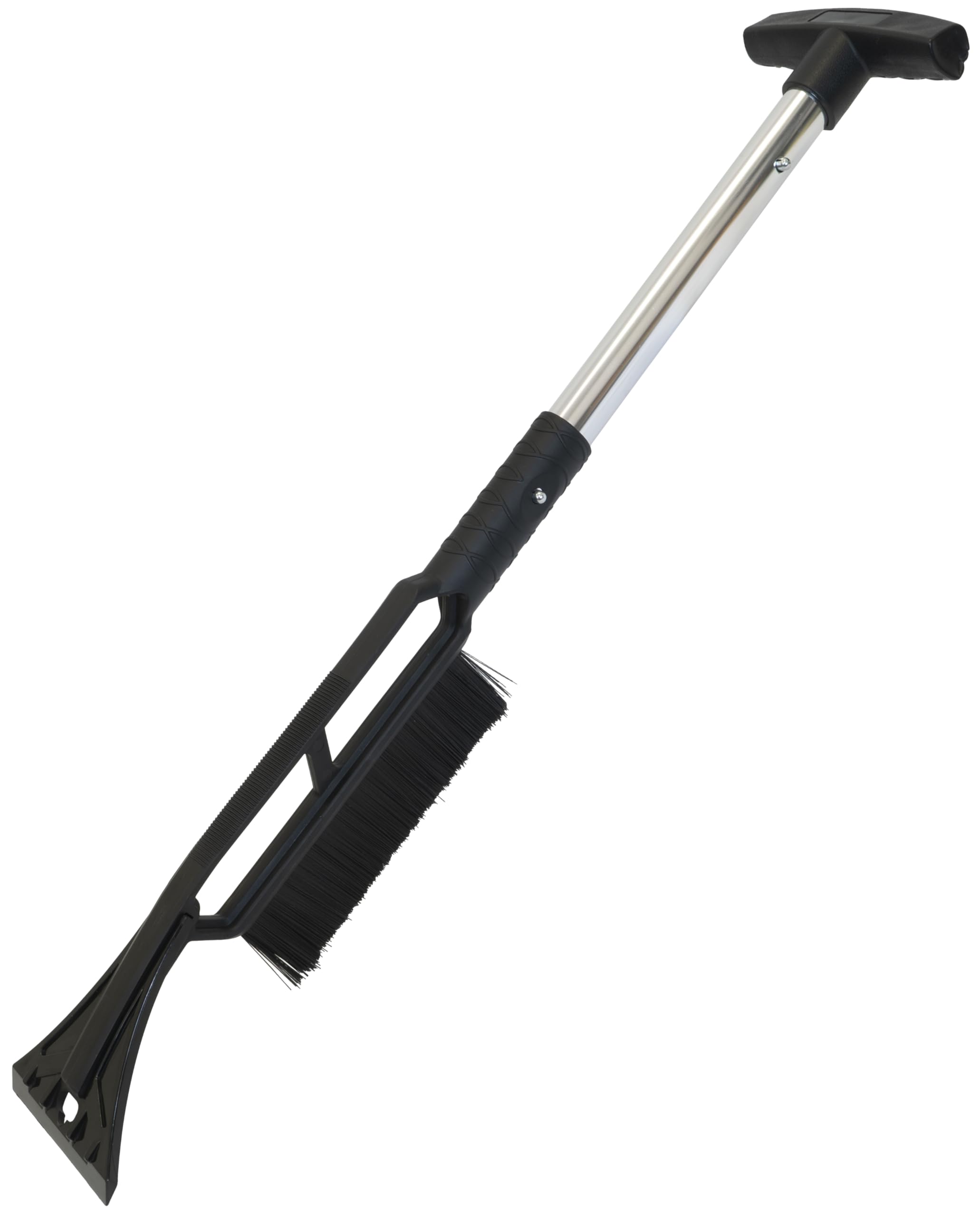 True Temper 3-in-1 shovel being assembled without tools for quick use.