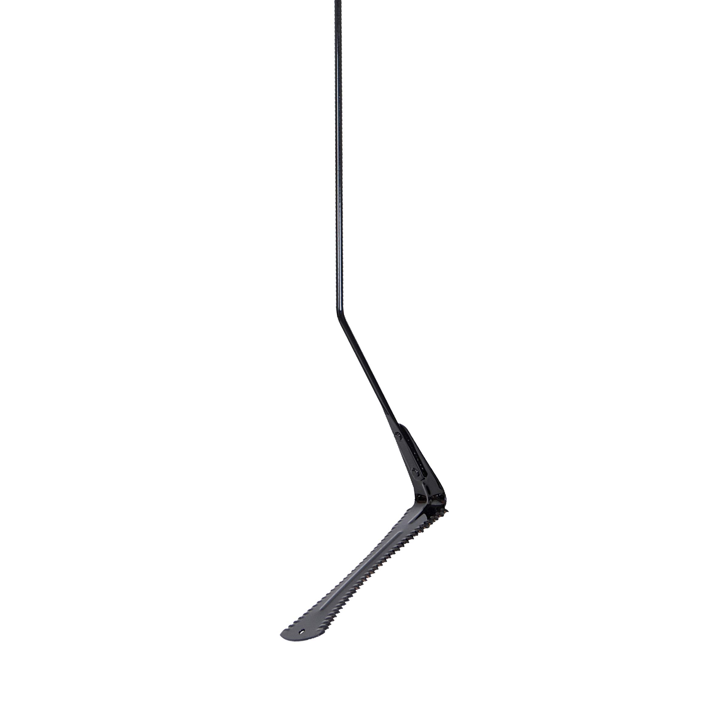 True Temper grass whip shows 22-inch hardwood handle for extended reach.