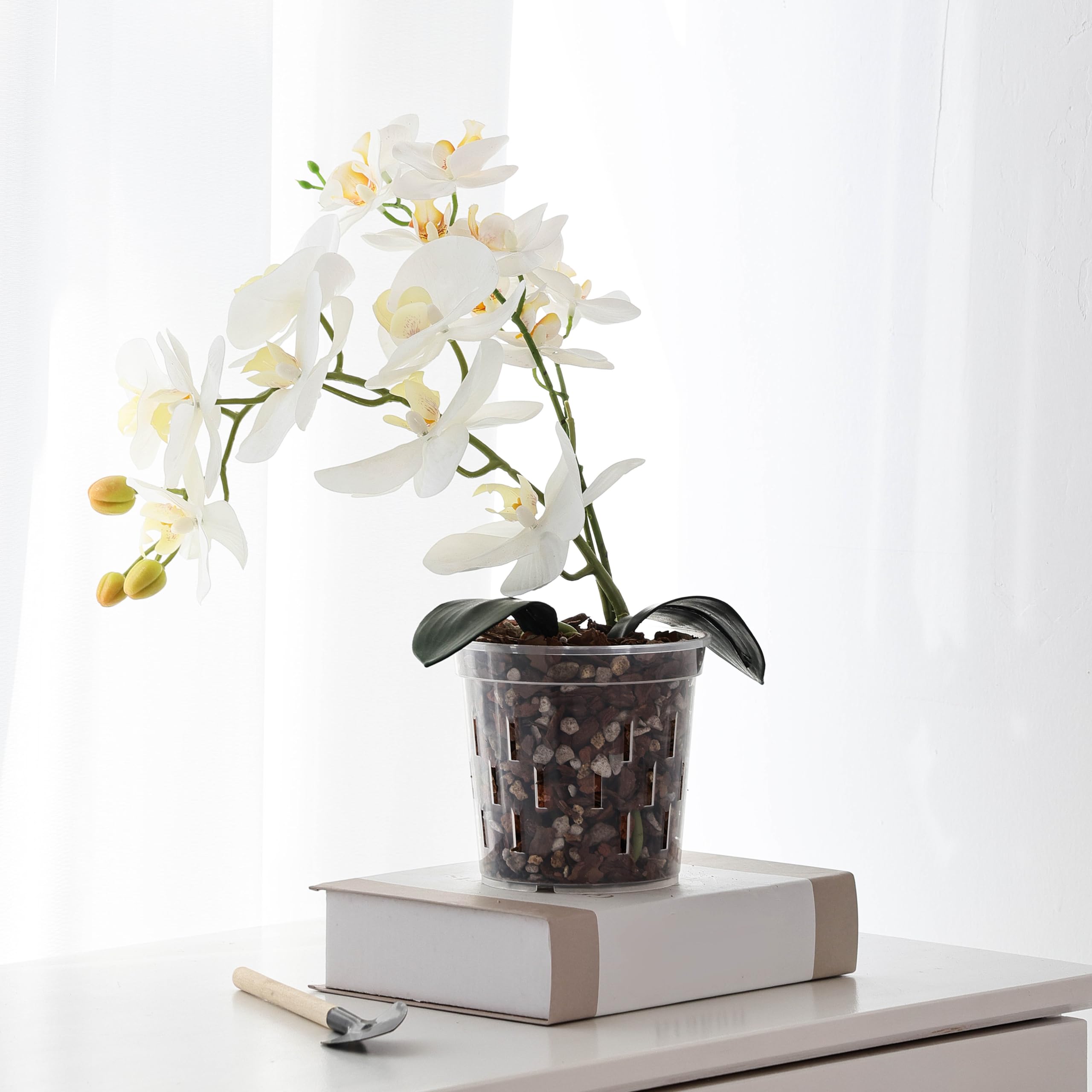 TRUEDAYS Orchid Pot durable PP material for long-term reuse