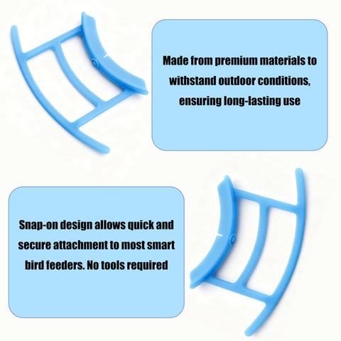 Snap-on installation on Truine perch enables quick upgrades with no tools required.
