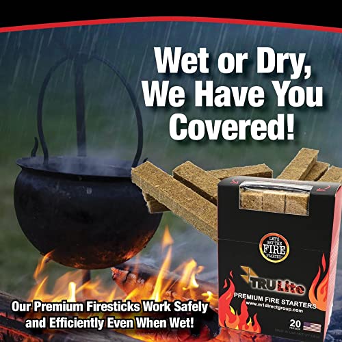 Tasteless, smokeless TRULite sticks for odor-free cooking
