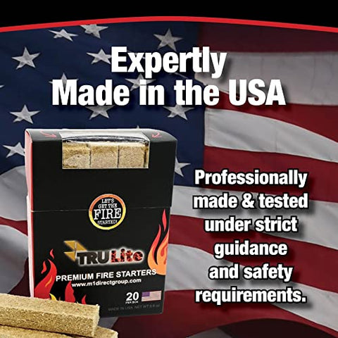USA-made TRULite fire starters emphasize quality and safety