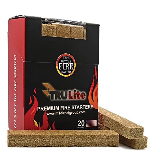 TRULite Premium Fire Starters box ready for quick, clean lighting