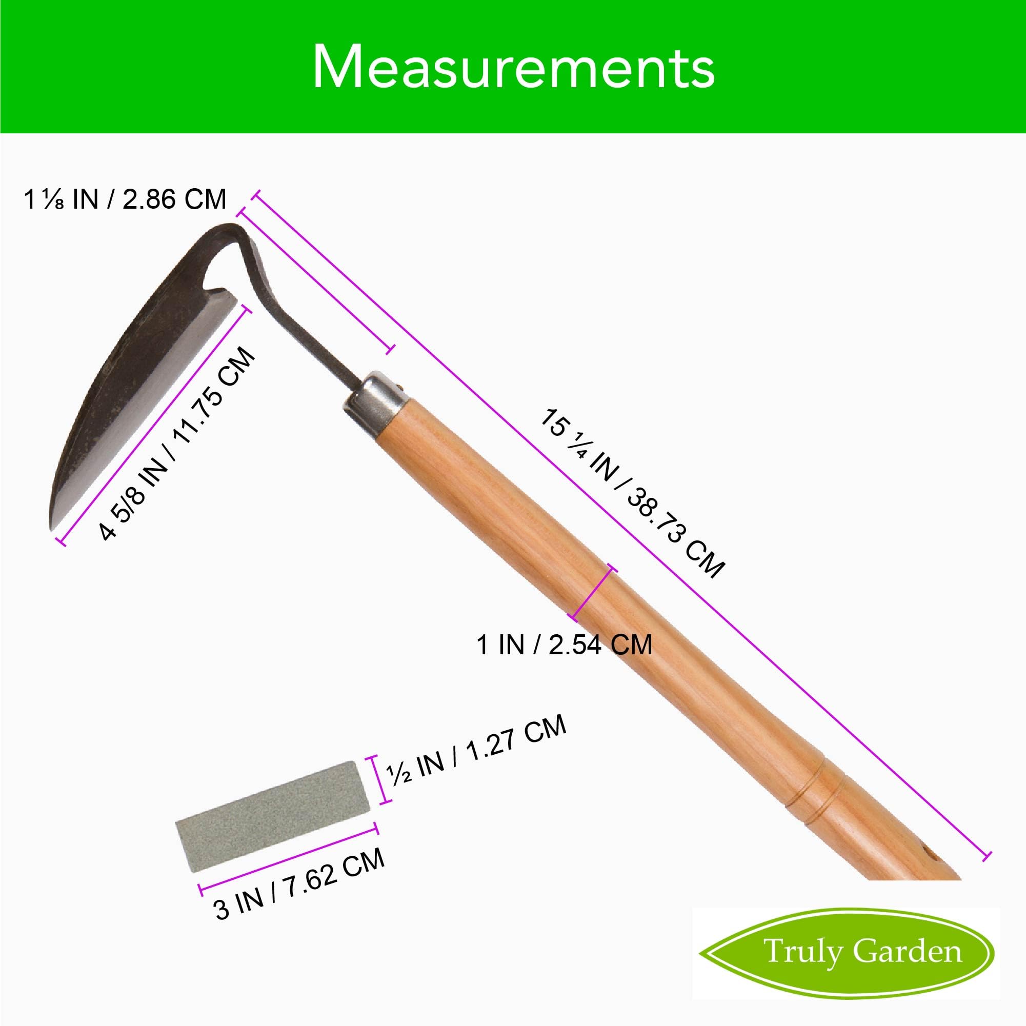 Garden-wide use with Truly Garden sickle in action