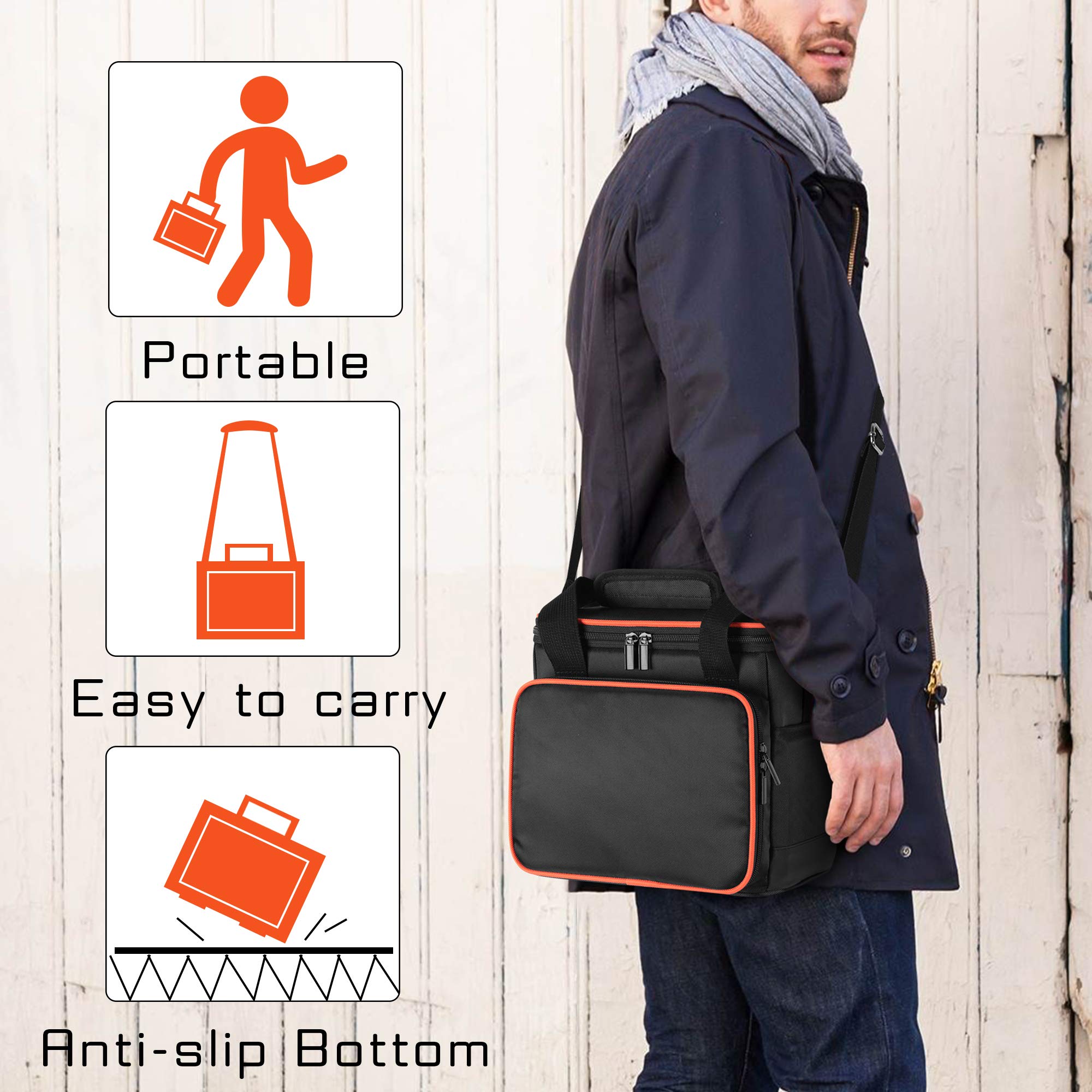 Trunab travel bag compact dimensions fit portable power stations