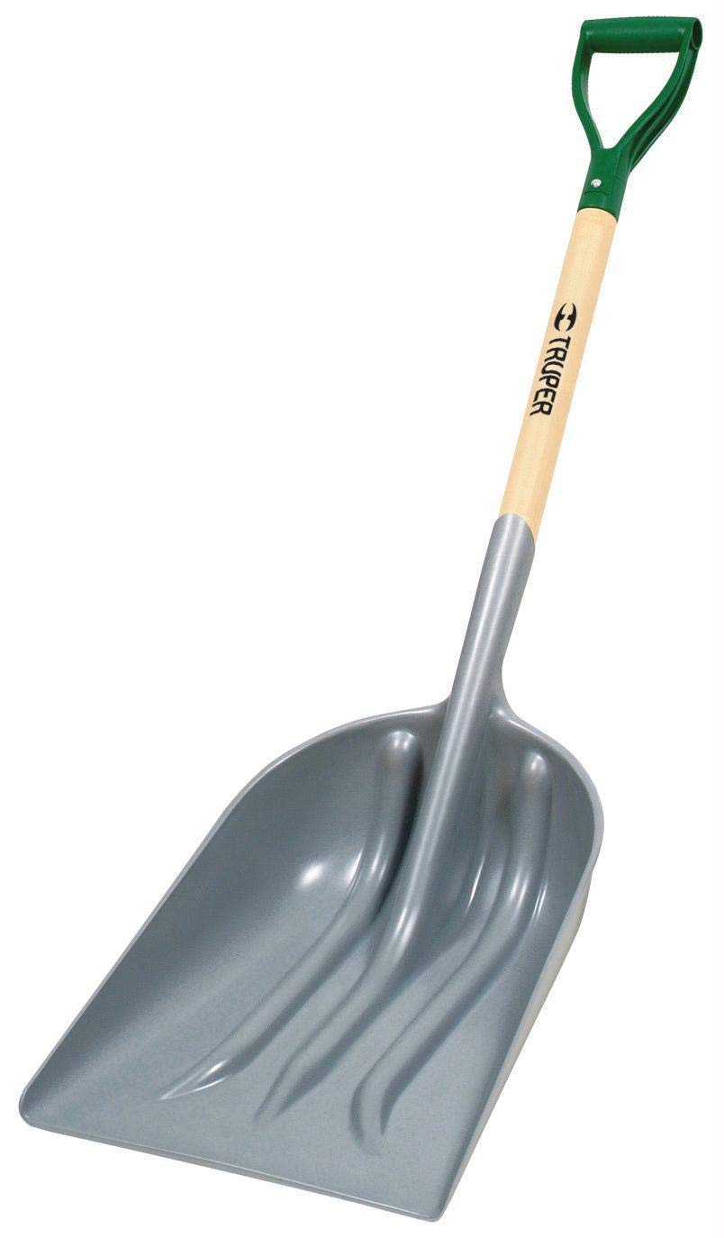 Truper 31349 Abs Scoop with D-handle for balanced digging and control