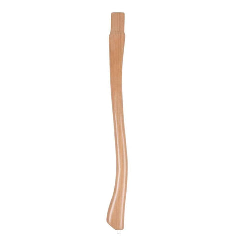 Truper boys axe replacement handle 28sb front view, natural wood grip for easy replacement