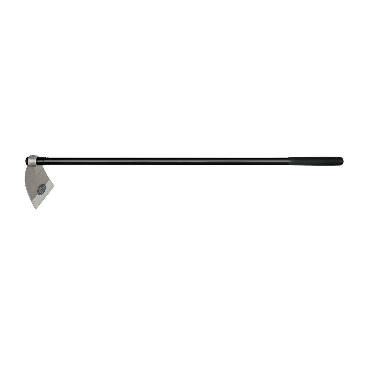 Truper Lane Hoe with 54-inch fiberglass handle for strong leverage and durability.