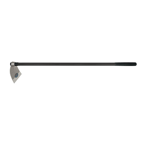 Truper Lane Hoe with 54-inch fiberglass handle for strong leverage and durability.