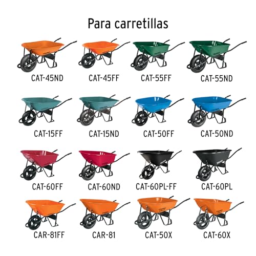 Truper wheelbarrow axle bracket set installation enables quick, smooth operation.