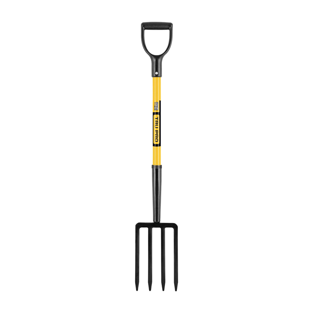 Truper TruPro spading fork with 4 tines and 30-inch handle offers efficient digging.