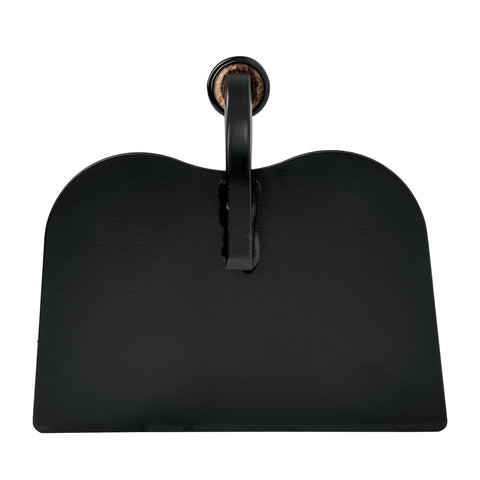 Close-up of Truper welded garden hoe head showing durability and control