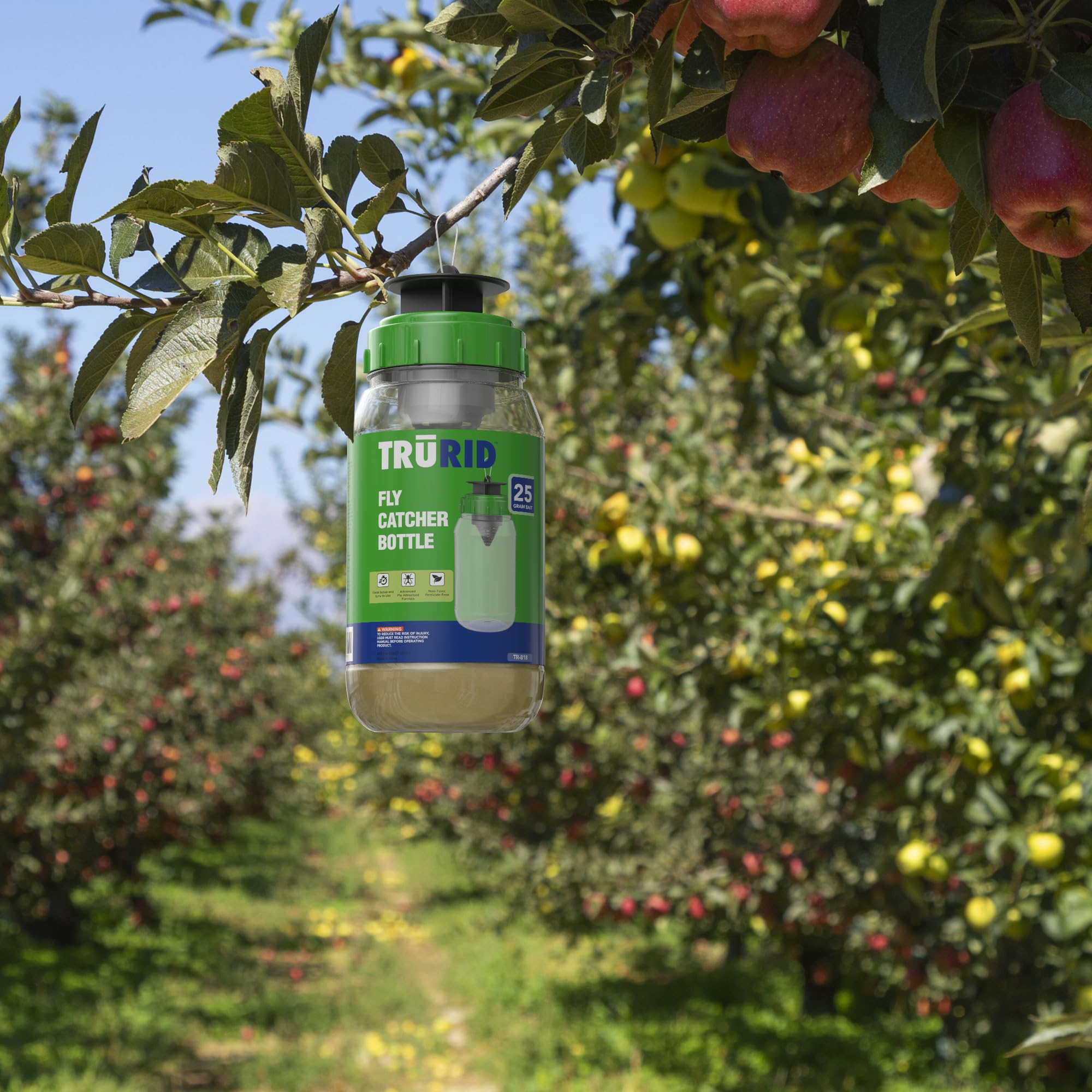 TRURID durable bottle withstands weather, ideal for garden, patio, or barn.