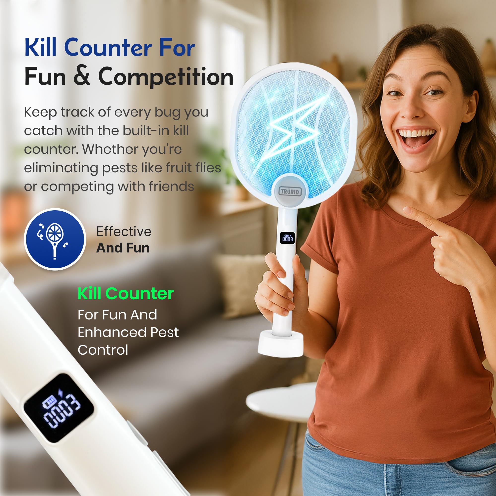 TRURID Kill Counter shows performance at a glance for confidence.
