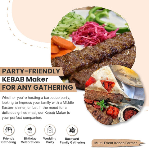 Trustella Kebab Maker gift-ready packaging suits gourmet cooks and grill lovers.