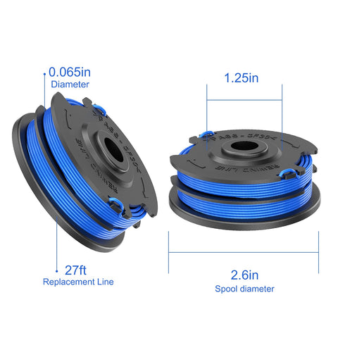 TRUSTLIONTEK AC41HCA cover close-up highlights easy spool replacement