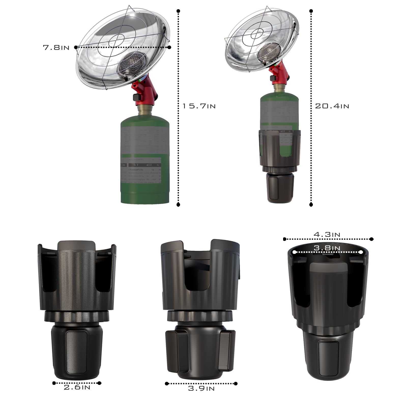 Truwild metal-shield image highlights safe contact with hot surface.