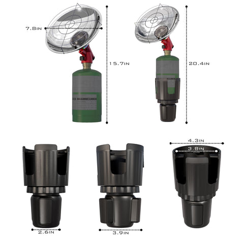 Truwild metal-shield image highlights safe contact with hot surface.