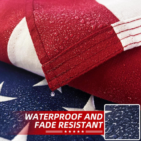Try Everything water-repellent and UV-protected fabric withstands weather