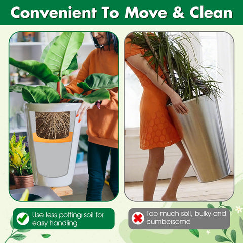 Tryitsbest large pot filler easy installation for indoor and outdoor pots.