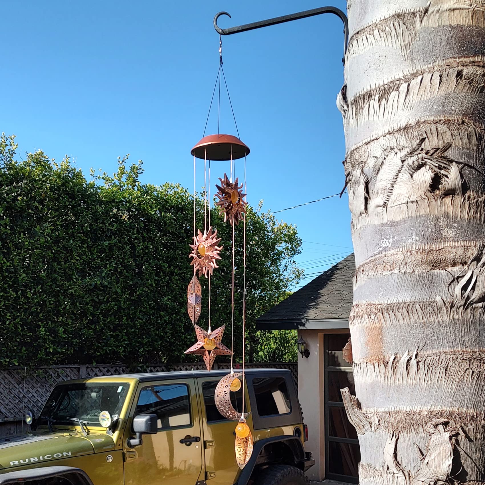 Tryme garden decor wind chime enhances outdoor spaces