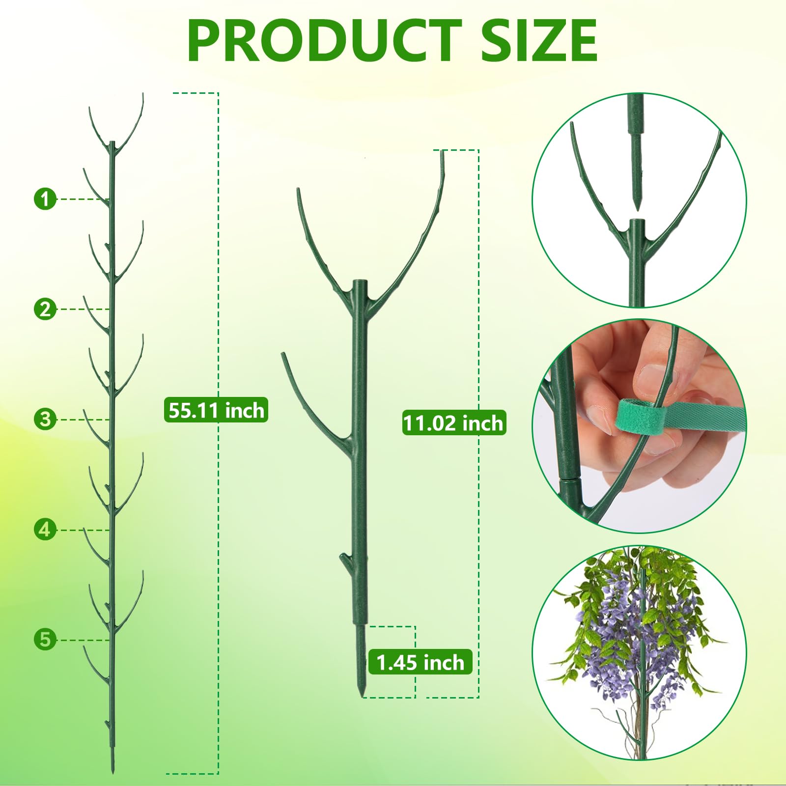Trzzyan twist tie with cutter enables quick, secure plant tying.