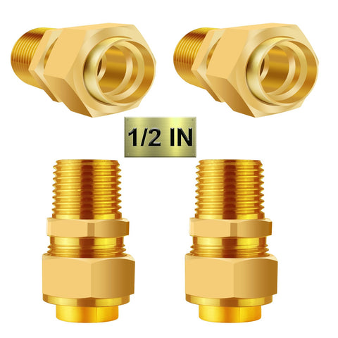 Tsinghwang natural gas and propane connector kit supports quick grill conversions.