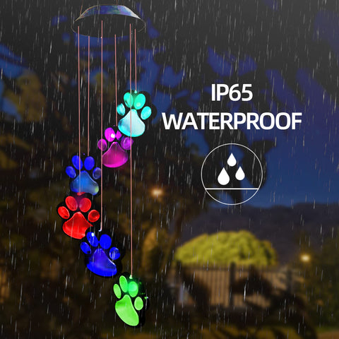 TSIPEKLO Pet Lover Gift Wind Chime makes a thoughtful memorial for pet fans.