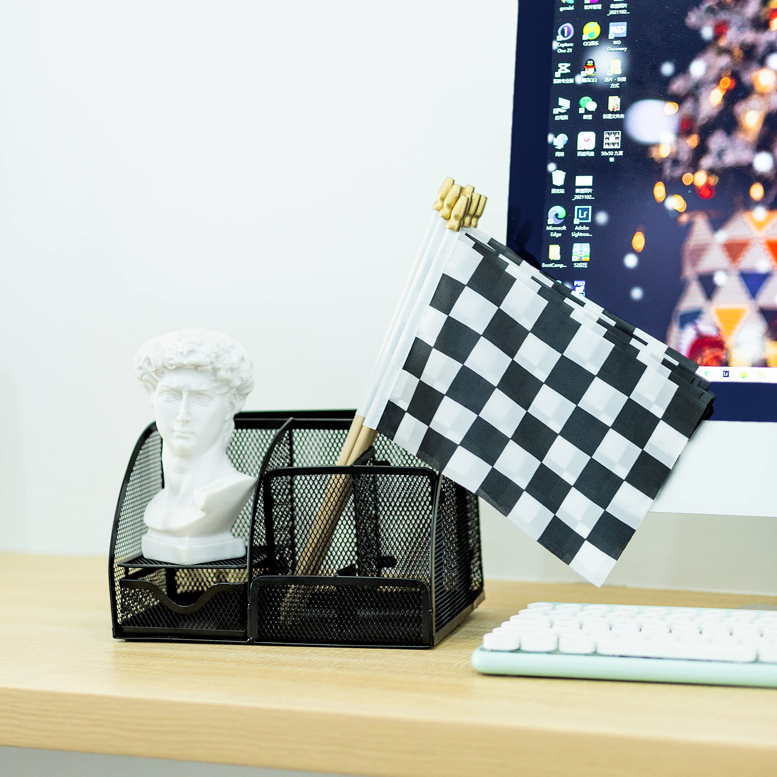 TSMD backyard garden desk flag decor for outdoor use