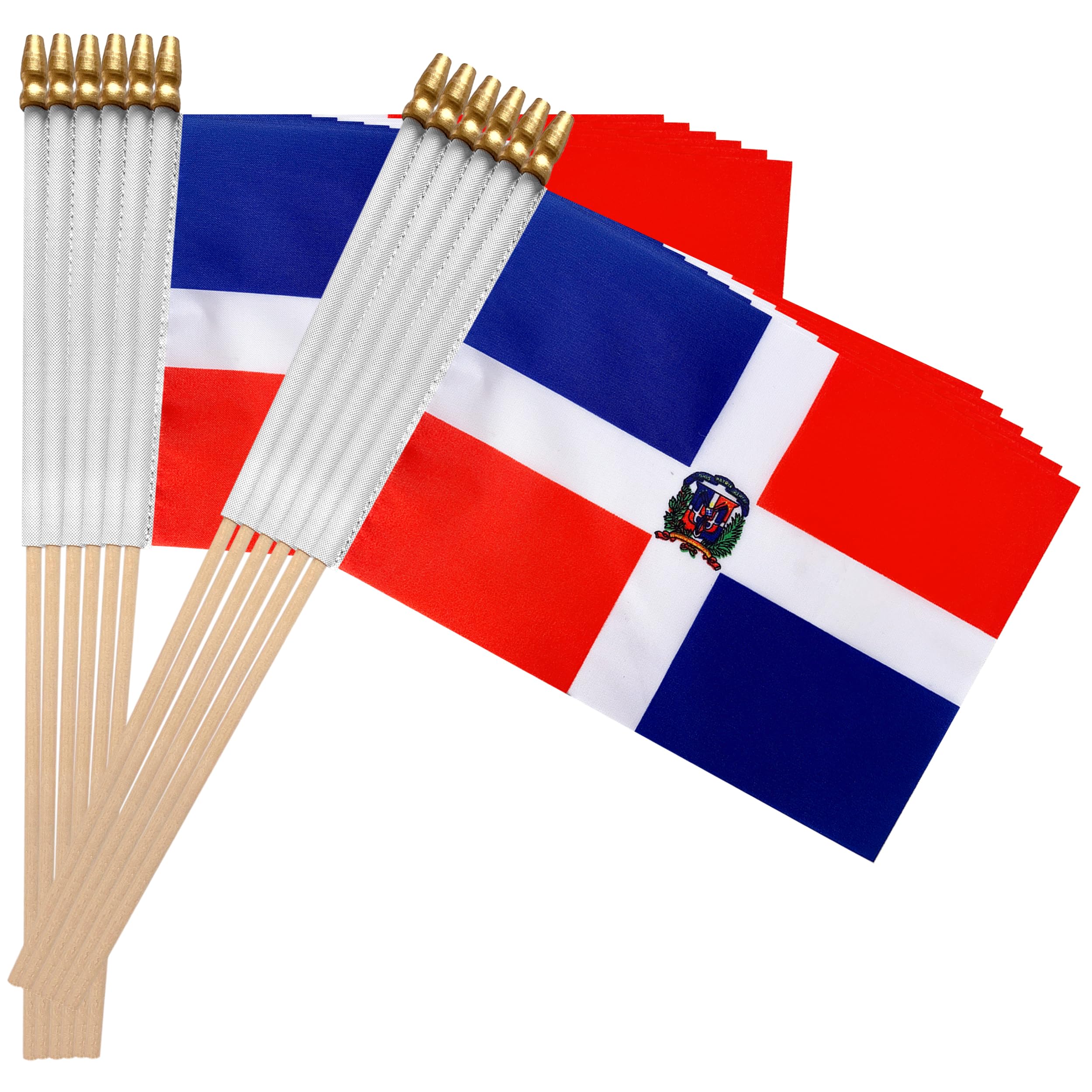 TSMD hand-washable flag is easy to clean after gatherings.