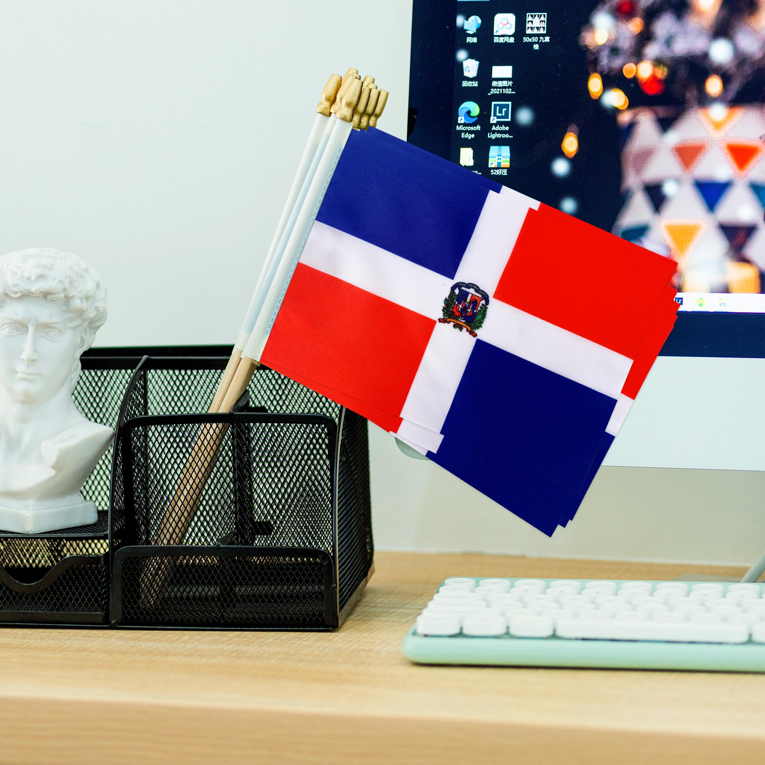 TSMD flag set suits classrooms, parties, and garden decor.
