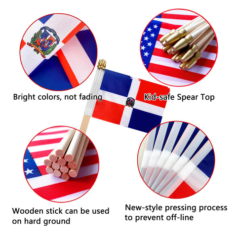 TSMD polyester flag fabric provides durability for repeated use.
