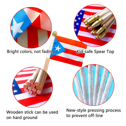 TSMD flag-to-stick joint reinforced for durable reuse after washing