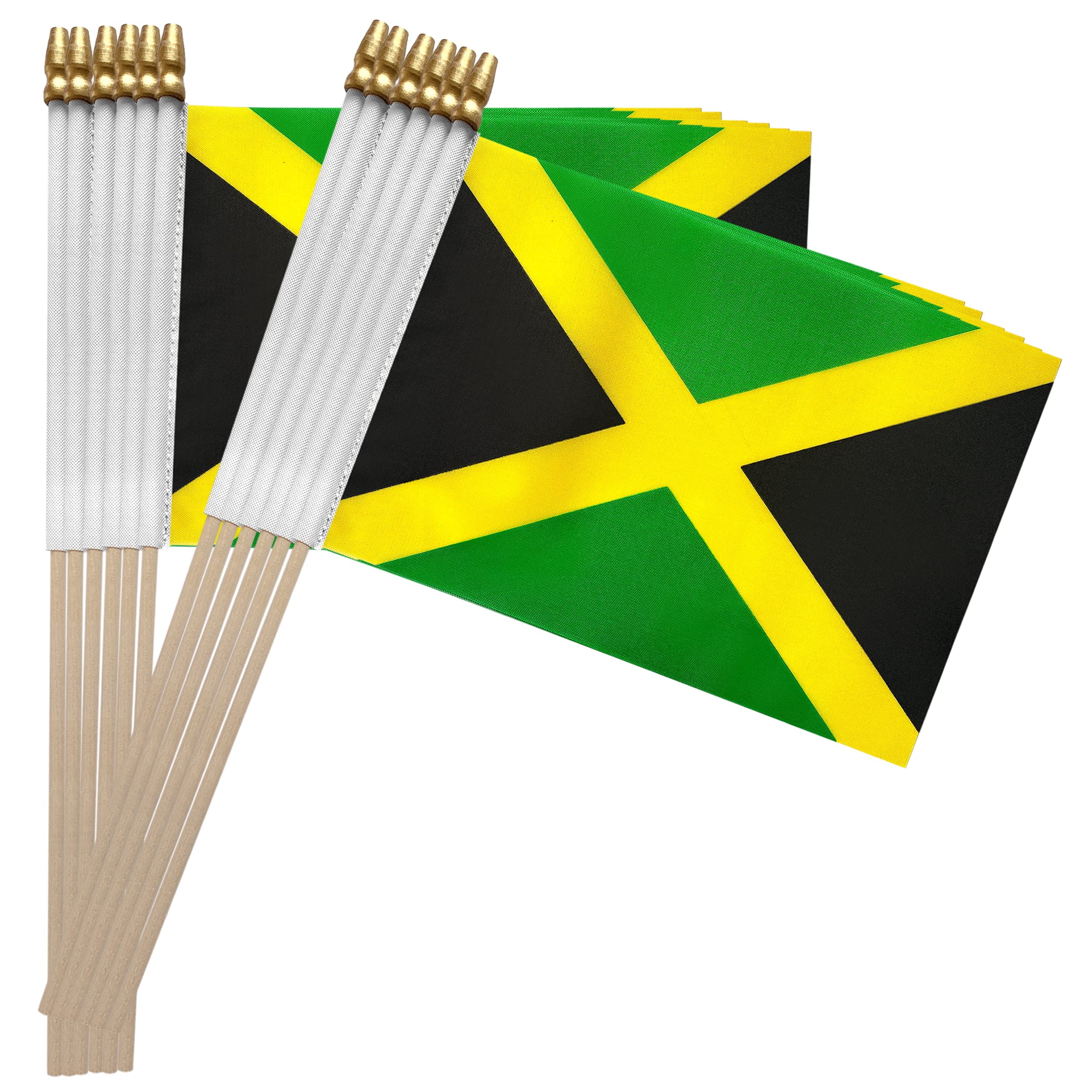 TSMD Jamaica flag mini flag 12-pack ideal for gifting or decorating
