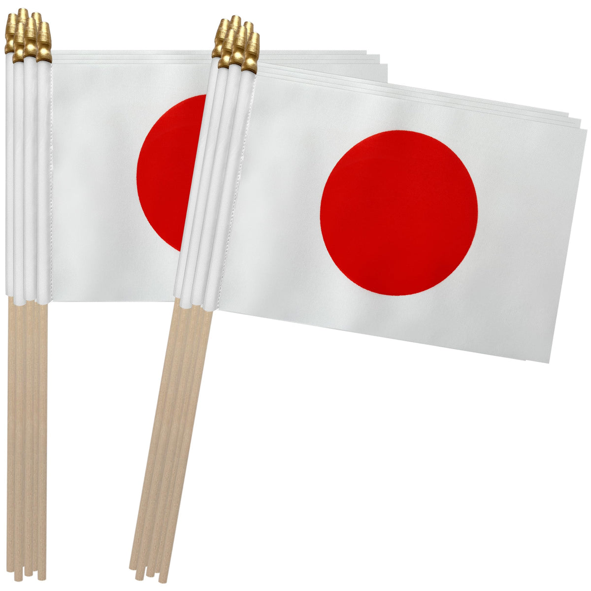 TSMD Japan flag 5x8 inch front and back print for parades