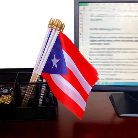 TSMD Puerto Rico flag ideal for home ceremonies and garden displays.