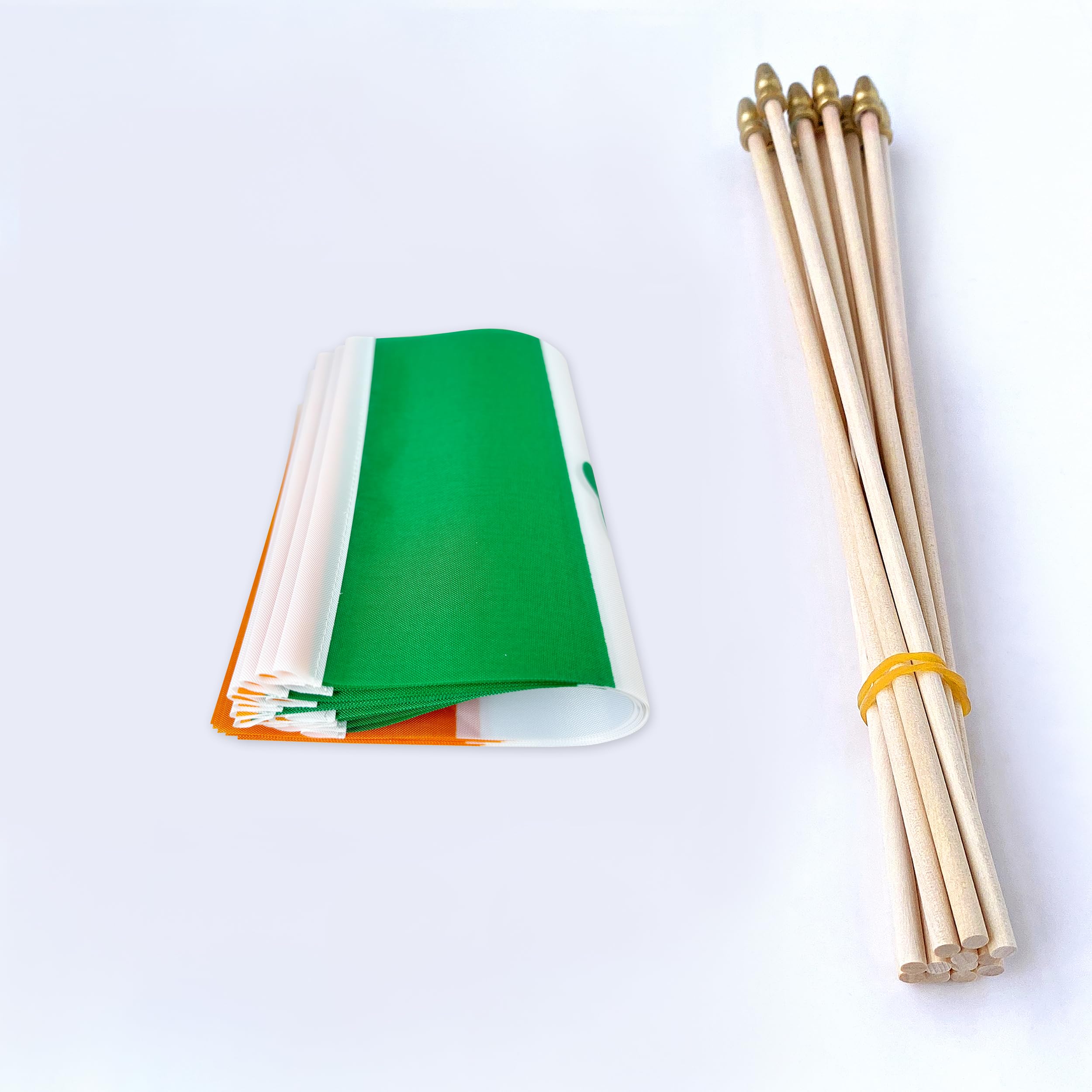 TSMD 5x8 inch flag sticks held by children safely.