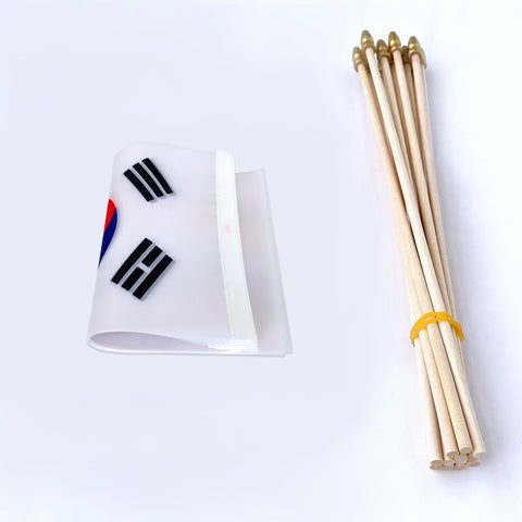 TSMD South Korea stick flags for classrooms creating engaging learning decor