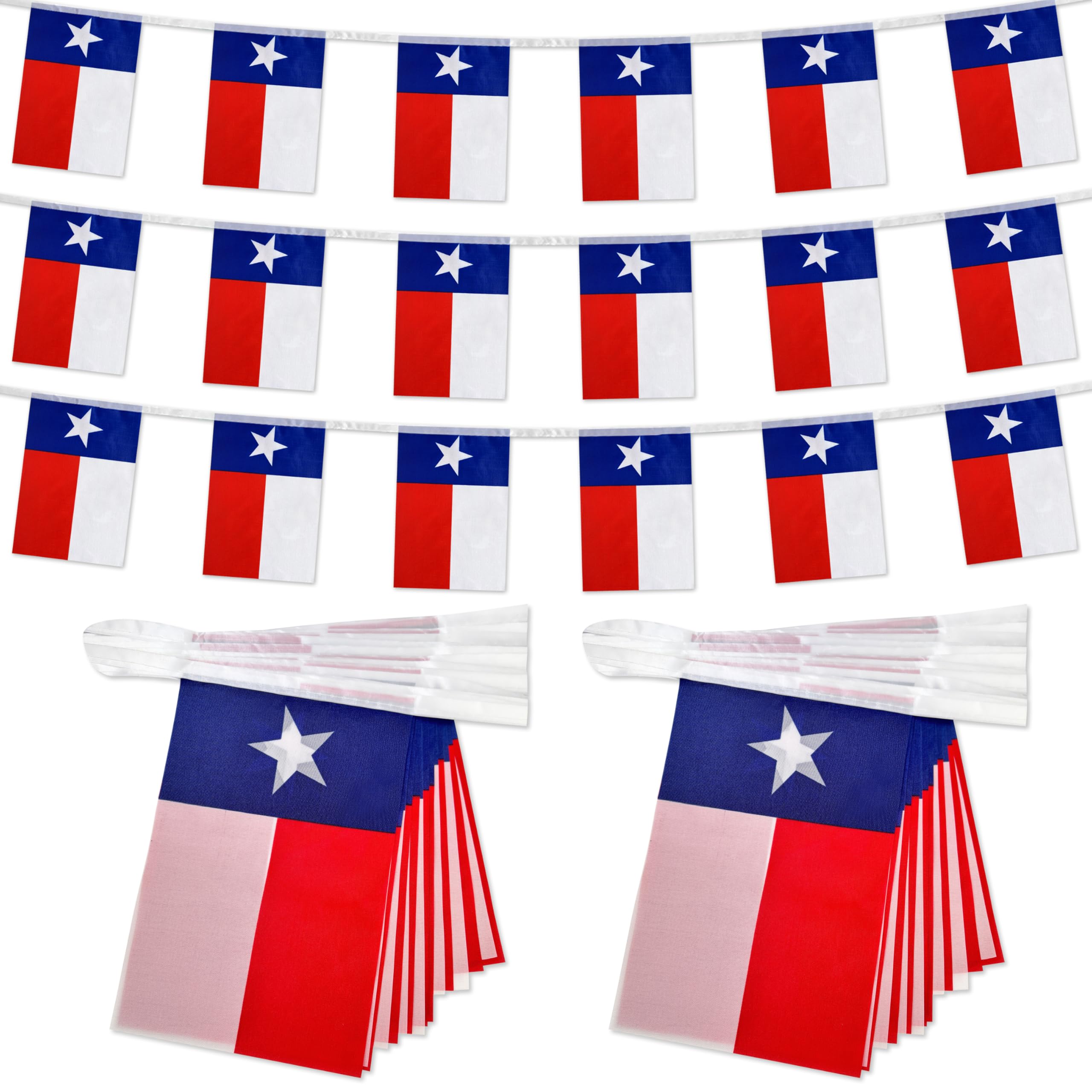 TSMD Texas flag banner wall display with bright, durable colors