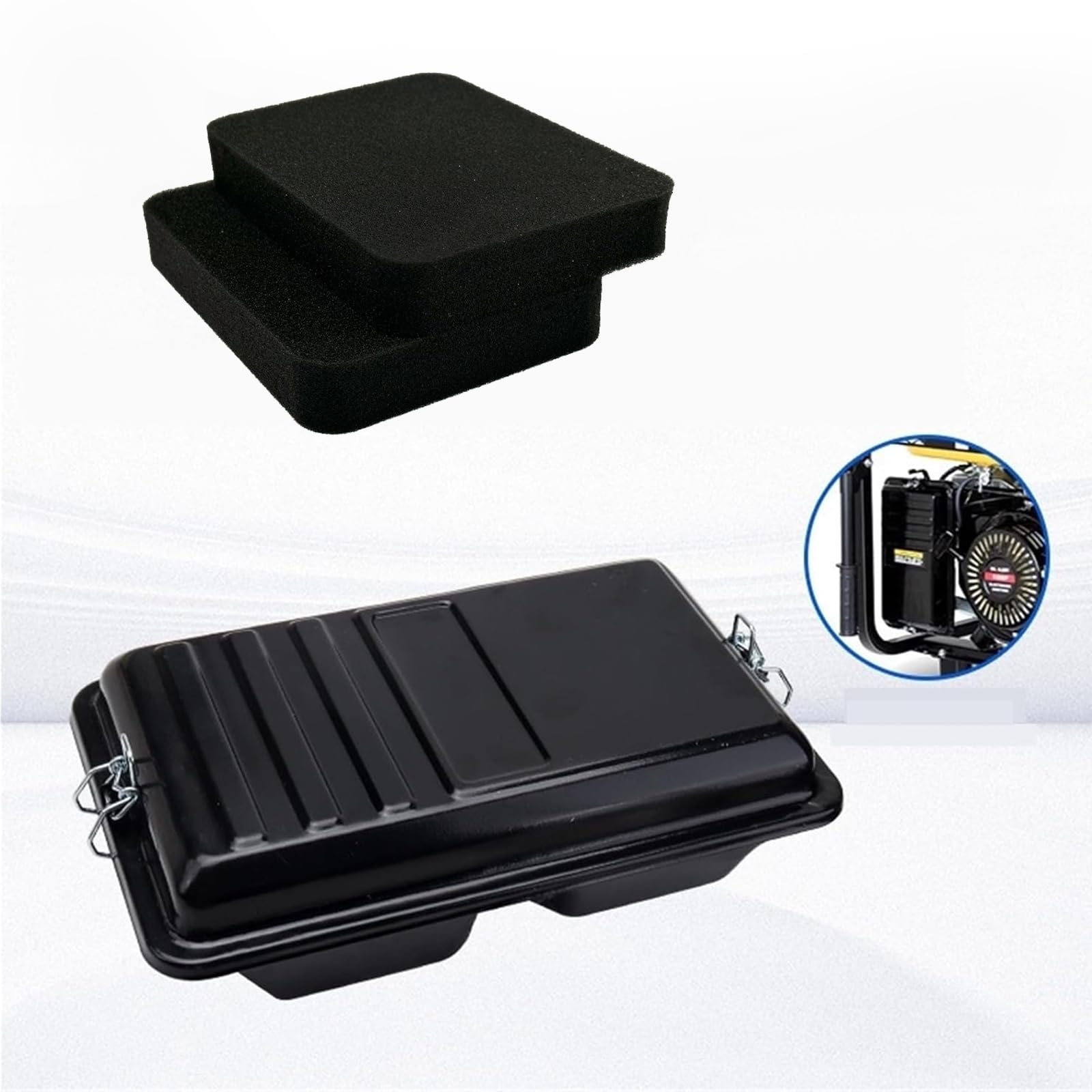 TSYCWQ air filter element Westinghouse WGen7500DF view highlights dust protection benefits