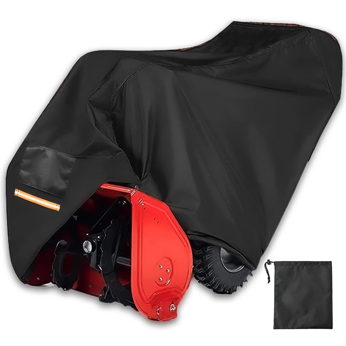 TTAJJUNK snow blower cover side view protects against snow and rain.