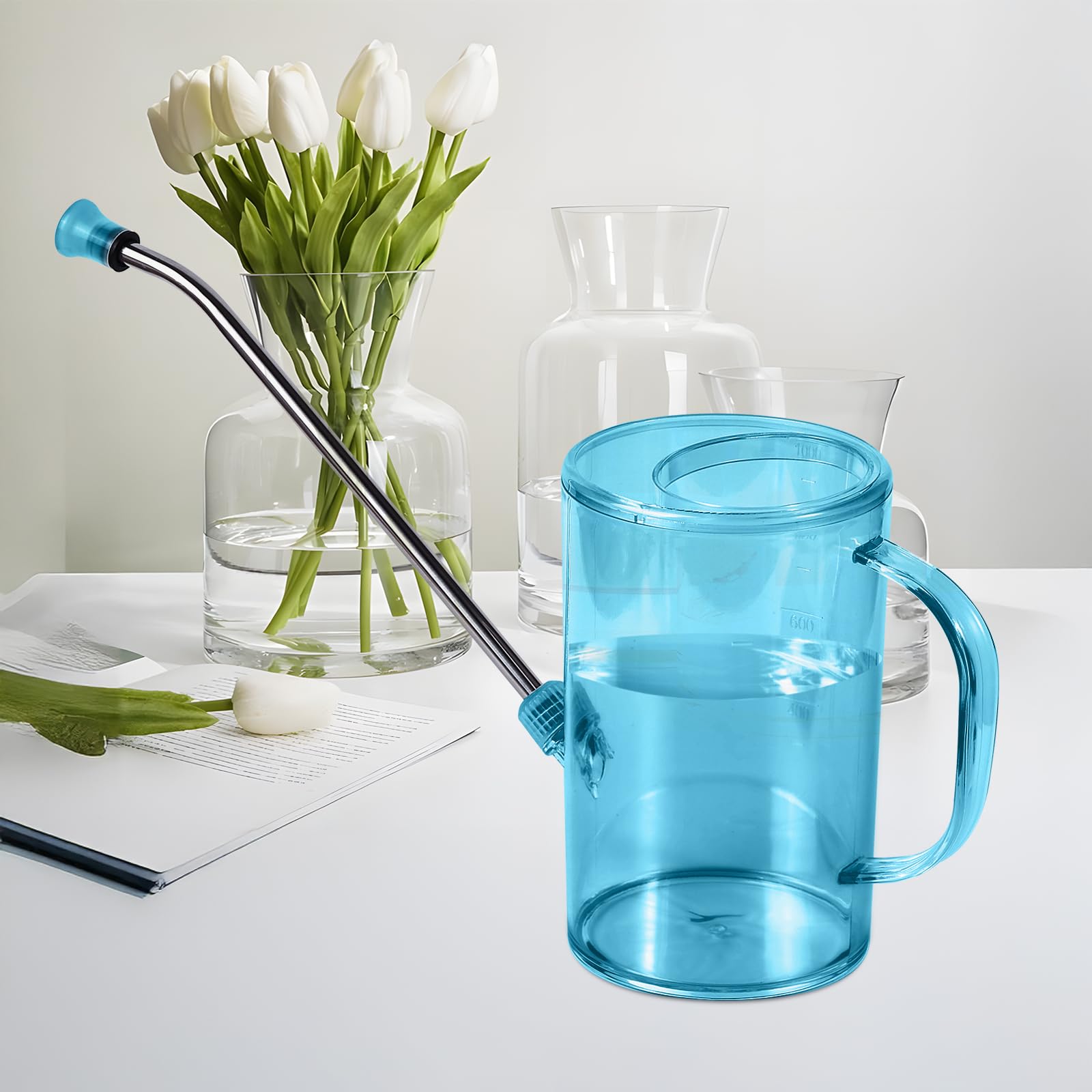 TTAOE GN can with measurement markings for precise water budgeting.