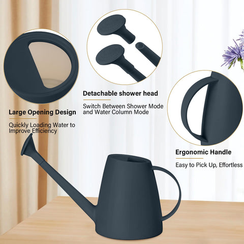 TTAOE GN Watering Can ergonomic handle for comfortable grip during watering