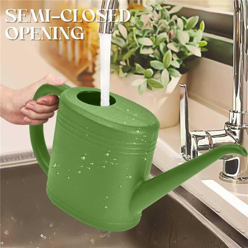 Durable plastic TTAOE GN watering can sized 32 oz for compact use.