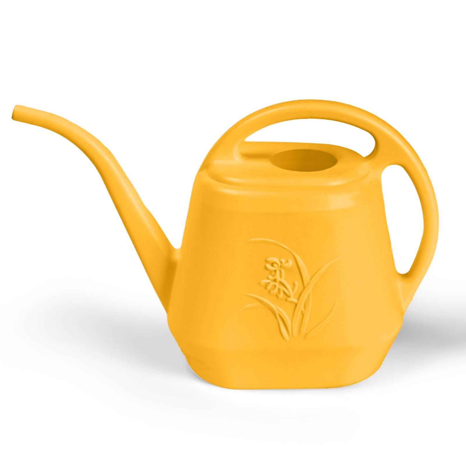 TTAOE GN half-gallon orange watering can for precise indoor plant watering