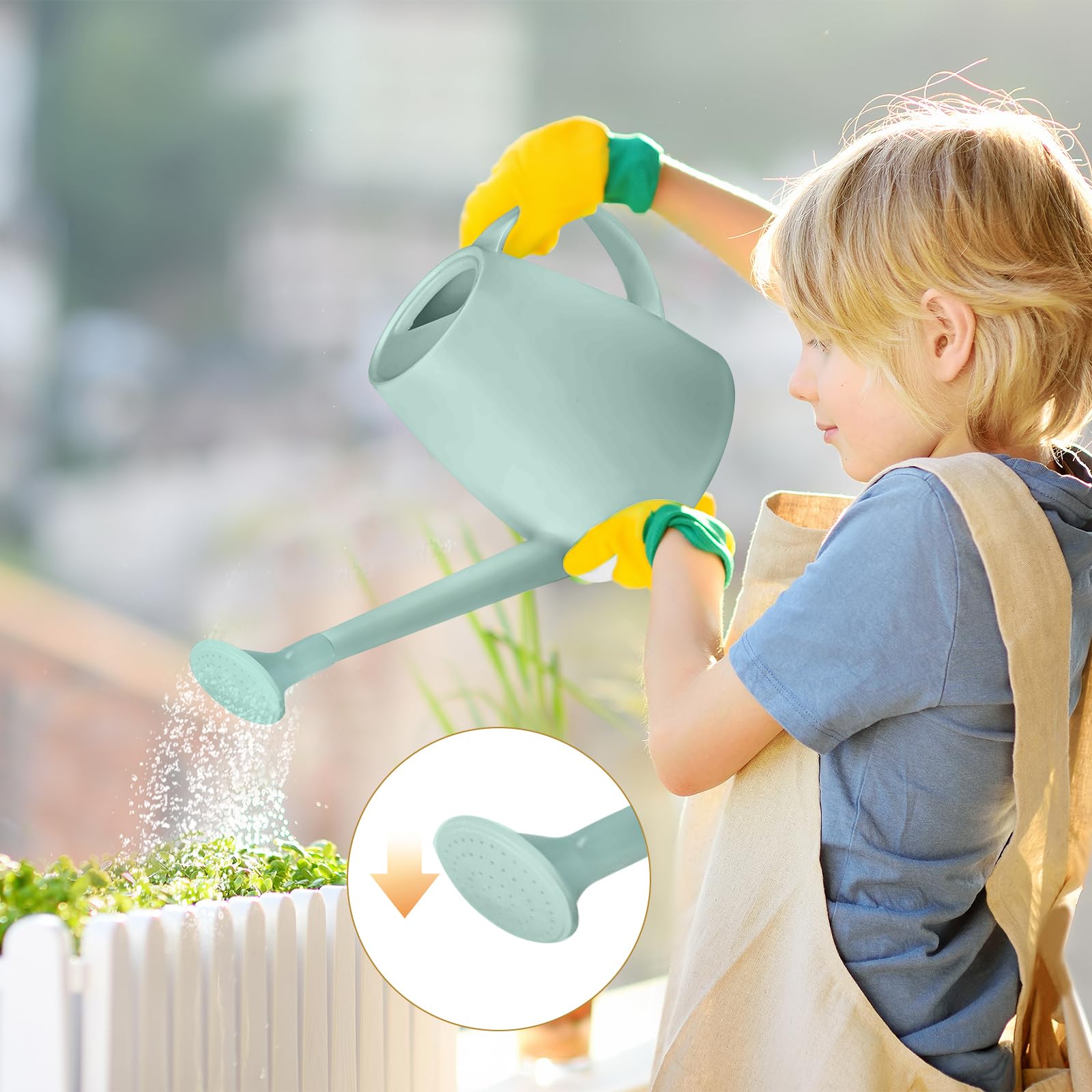 TTAOE GN watering can for outdoor garden care and plant hydration