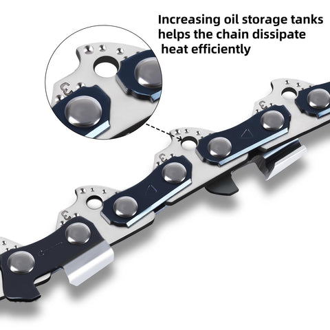 T.TAOMI 20-inch chain in box ready for professional use