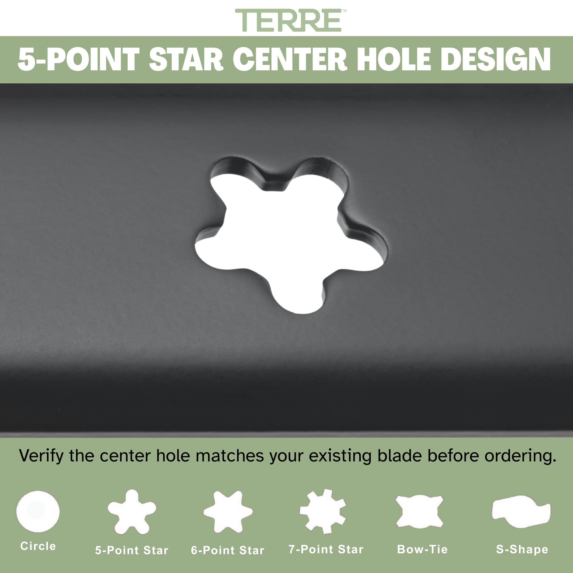 T TERRE blades designed for Poulan models to improve clipping performance.