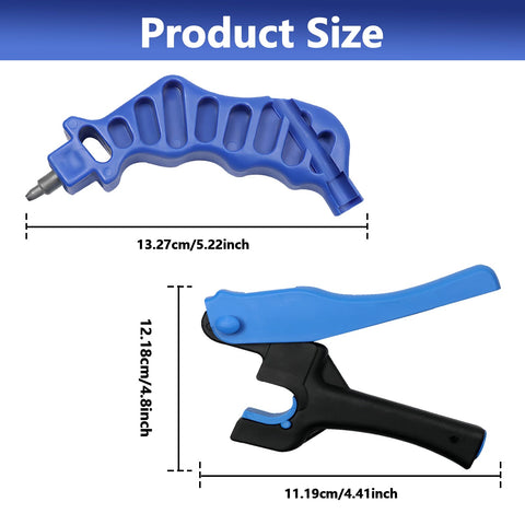 TTioDri 2-in-1 tool in use inserting a 1/4 inch fitting
